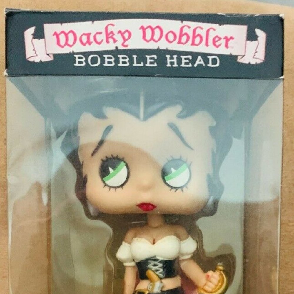 Funko Wacky Wobbler Betty Boop Buccaneer Bobble